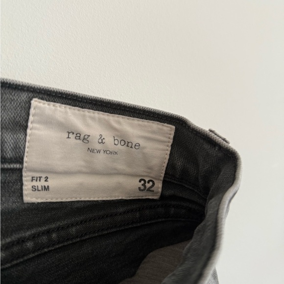 Rag & Bone Size 32 Fit 2 Slim Fatigue Jeans - Picture 2 of 6